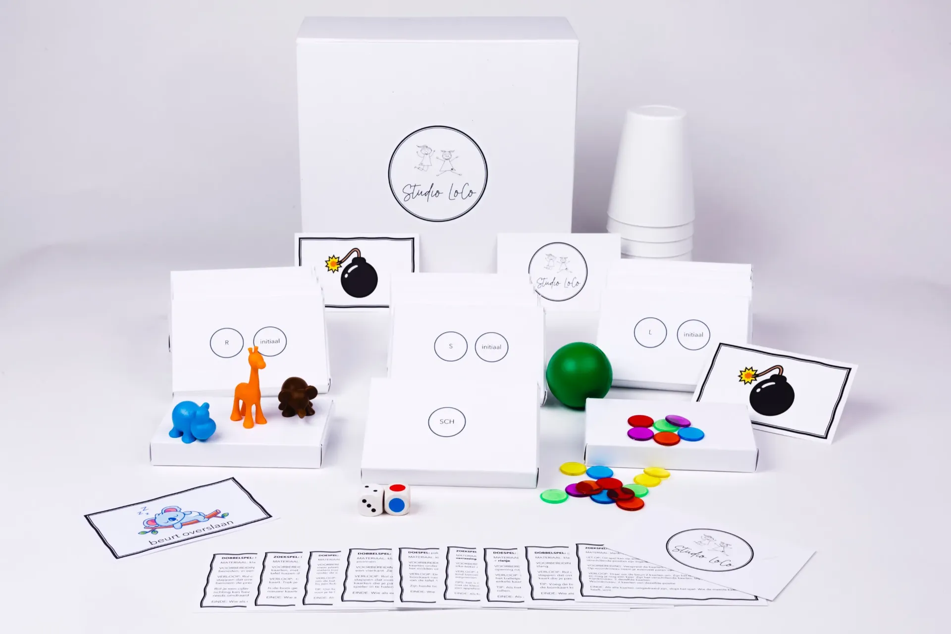 All-in-box Articulatie: Interdentaliteit + R