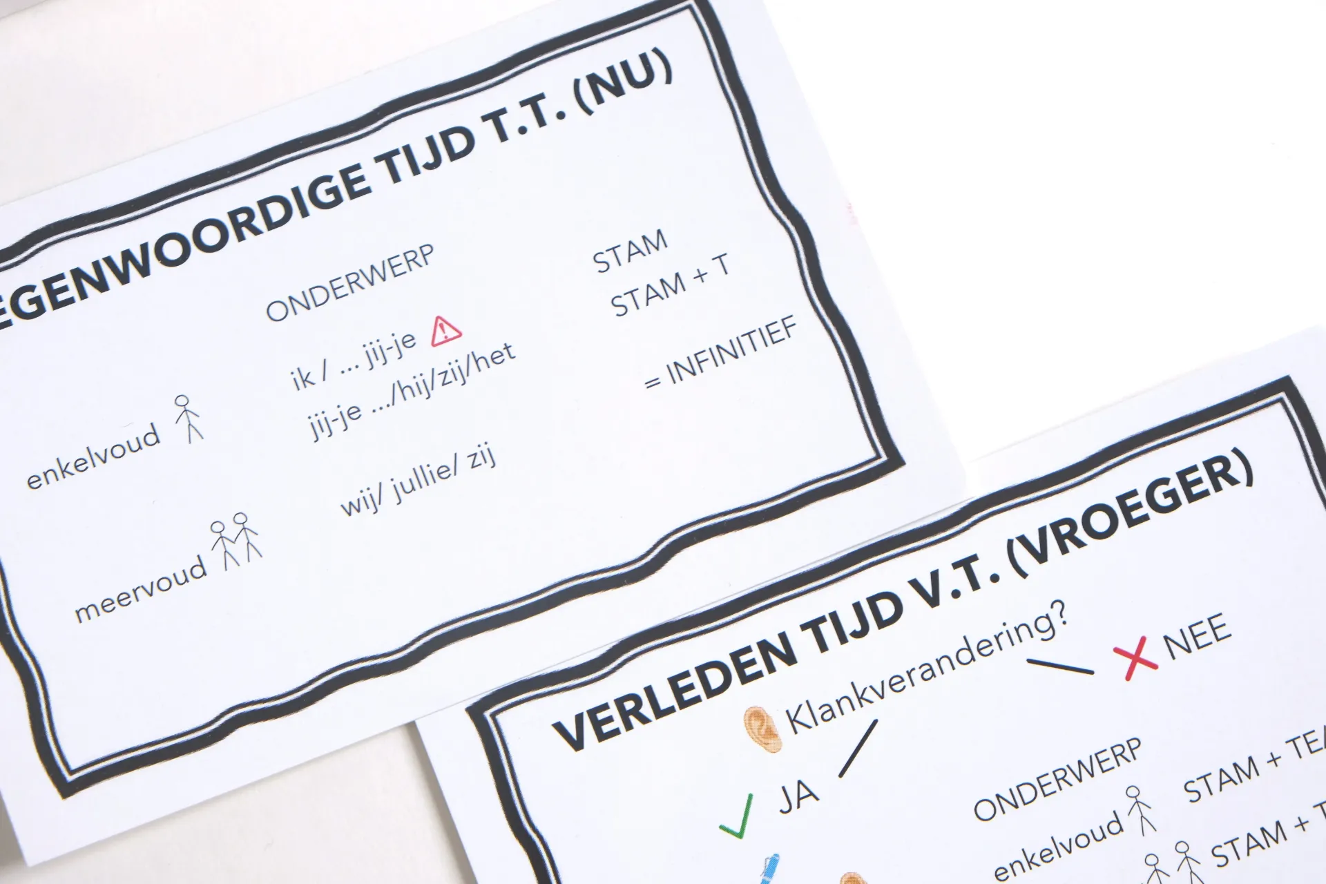 Aanvullend pakket spellingsbox: werkwoorden 